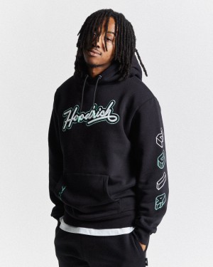 Hoodrich Arena Hoodie Herr Svarta | 46097-RXSU