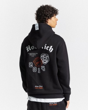 Hoodrich Net Hoodie Herr Svarta | 45206-MZWC