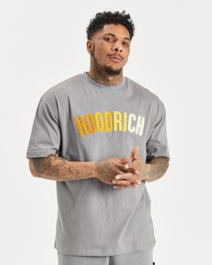 Hoodrich OG Kraze T-shirt Herr Orange | 95047-FUHE