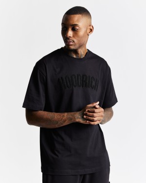 Hoodrich OG Kraze T-shirt Herr Svarta | 50618-PRUO