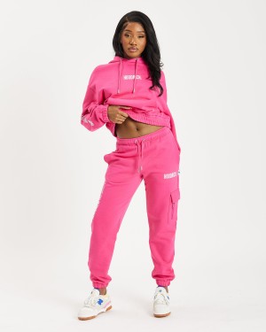 Hoodrich OG Revolve Joggingbyxor Dam Vita | 53719-LWKG