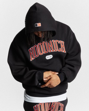 Hoodrich Phoenix Oversized Hoodie Herr Svarta | 84290-MFWN