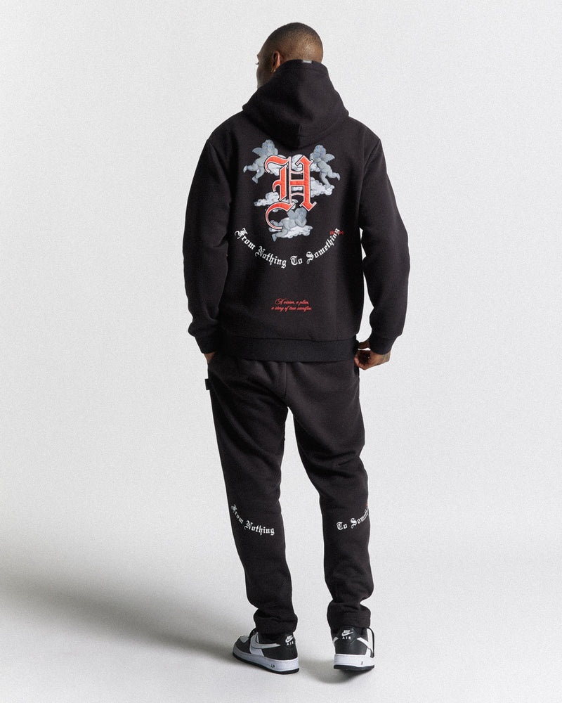 Hoodrich Empire Joggingbyxor Herr Svarta | 62598-DOIM