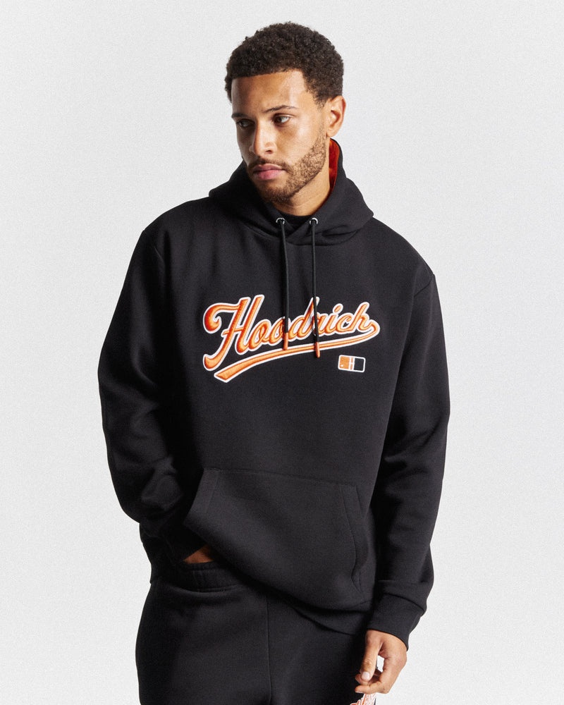 Hoodrich Fort Hoodie Herr Svarta | 27985-GTCB