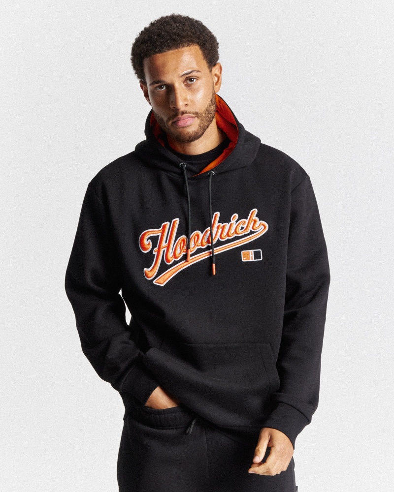 Hoodrich Fort Hoodie Herr Svarta | 27985-GTCB