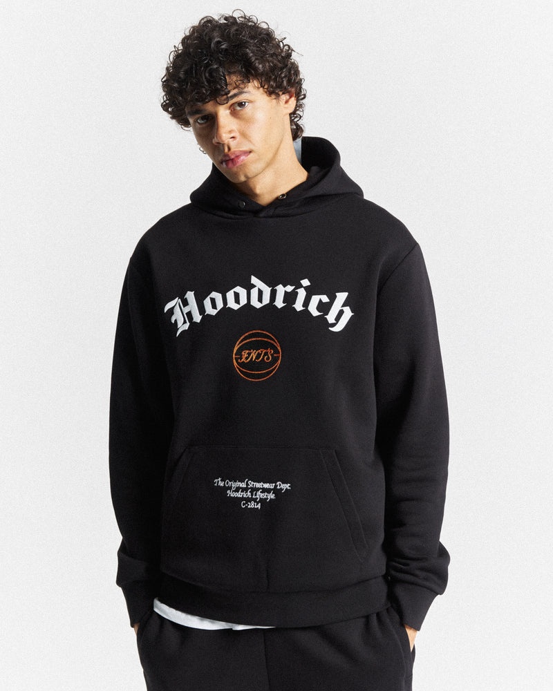 Hoodrich Net Hoodie Herr Svarta | 45206-MZWC