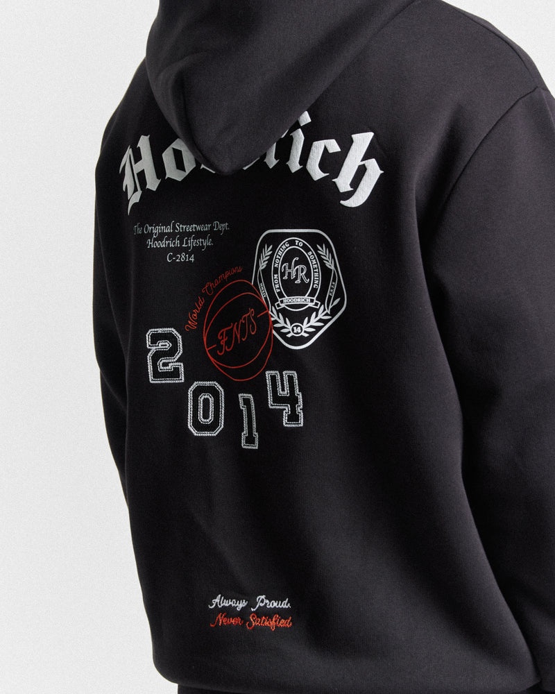 Hoodrich Net Hoodie Herr Svarta | 45206-MZWC