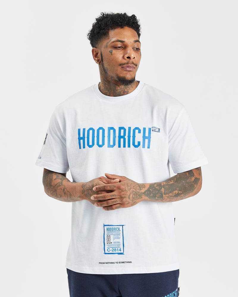 Hoodrich OG Akira T-shirt Herr Vita | 49026-TCYU