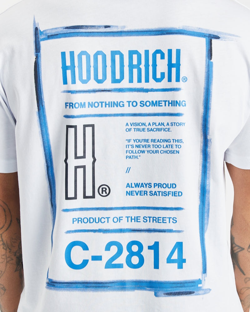 Hoodrich OG Akira T-shirt Herr Vita | 49026-TCYU