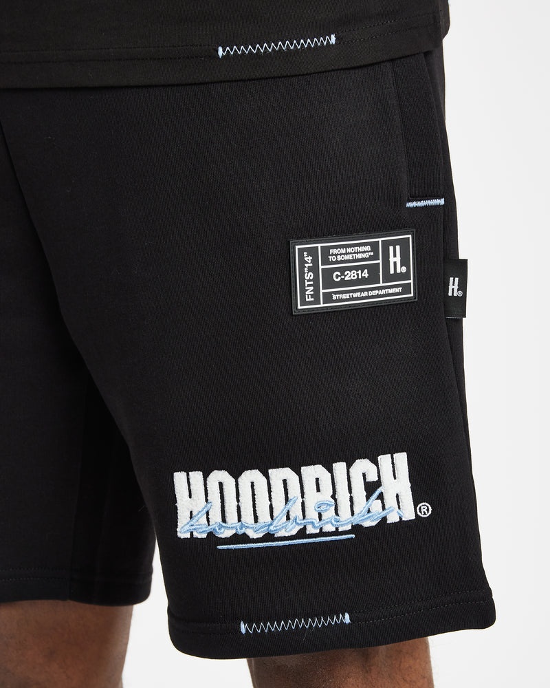 Hoodrich OG Blend V2 Shorts Herr Svarta | 41278-OZTQ