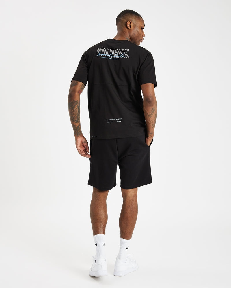 Hoodrich OG Blend V2 Shorts Herr Svarta | 41278-OZTQ