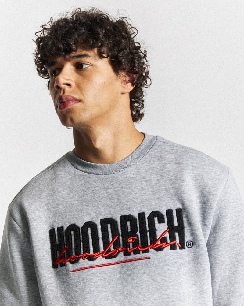 Hoodrich OG Blend V2 Sweatshirt Herr Grå | 52036-RCMW