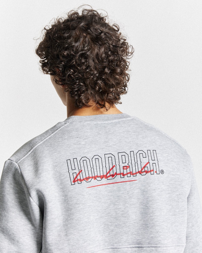 Hoodrich OG Blend V2 Sweatshirt Herr Grå | 52036-RCMW