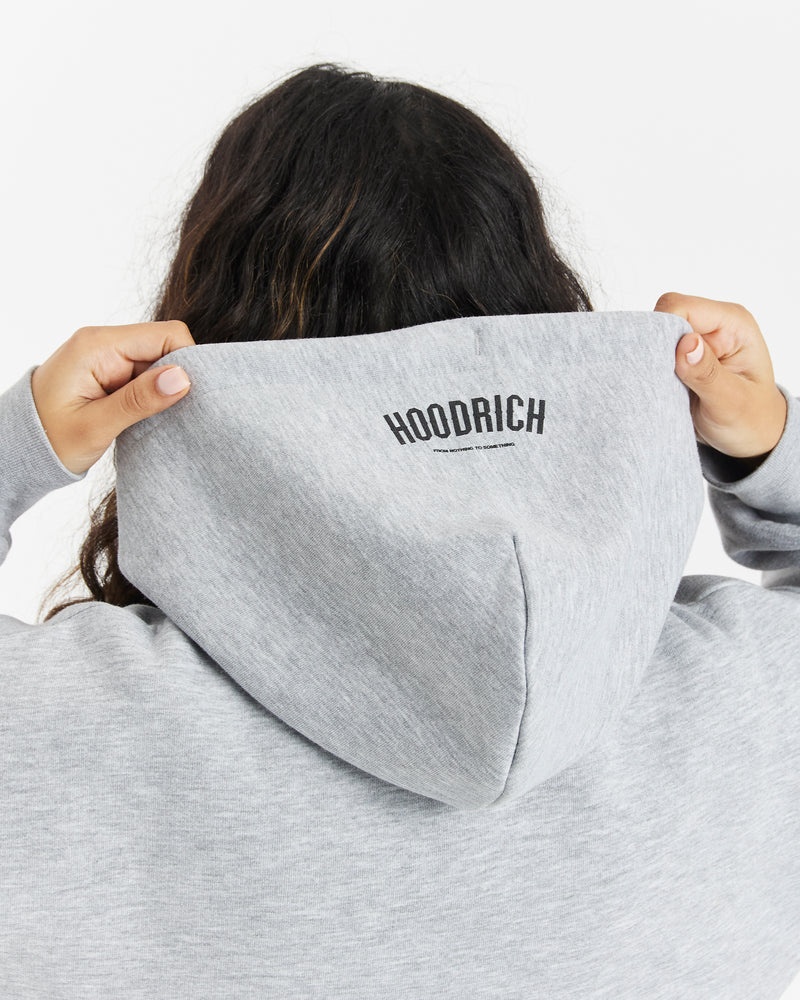 Hoodrich OG Breeze Hoodie Dam Grå | 34568-SMFR