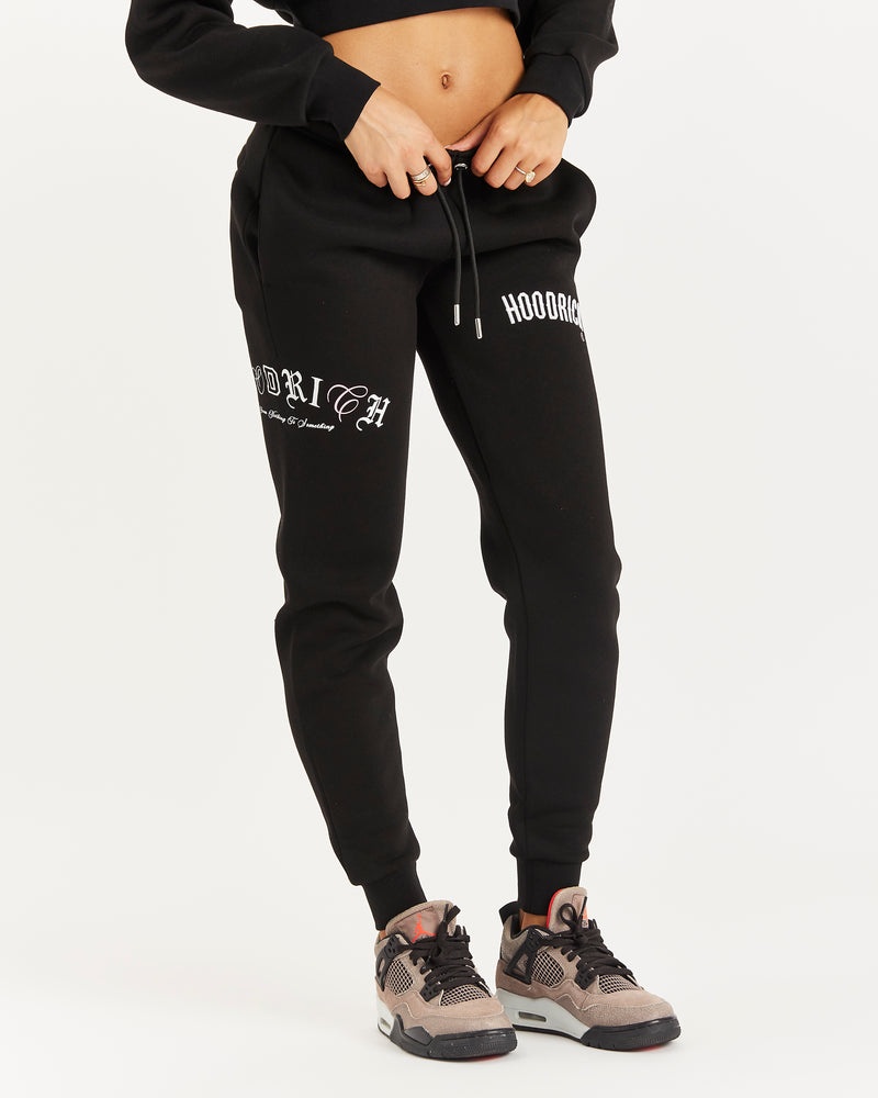 Hoodrich OG Calor Joggingbyxor Dam Svarta | 45872-HGXQ