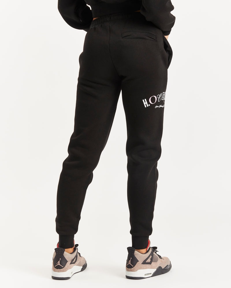 Hoodrich OG Calor Joggingbyxor Dam Svarta | 45872-HGXQ