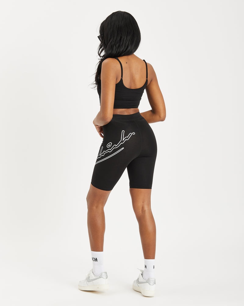 Hoodrich OG Crate Cycling Shorts Dam Svarta | 43169-BNZQ