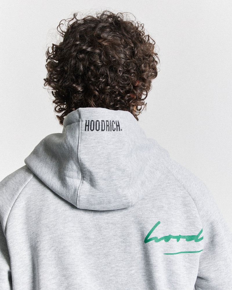 Hoodrich OG Cruzade Hoodie Herr Grå | 43102-VHBX