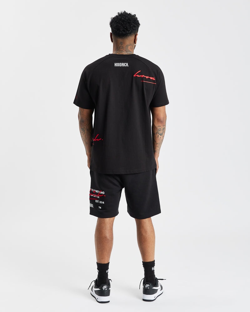 Hoodrich OG Cruzade Shorts Herr Svarta | 64981-CJOF