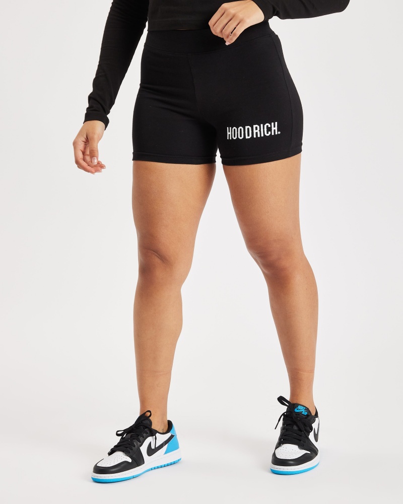 Hoodrich OG Cycling Shorts Dam Svarta | 49268-CFAP