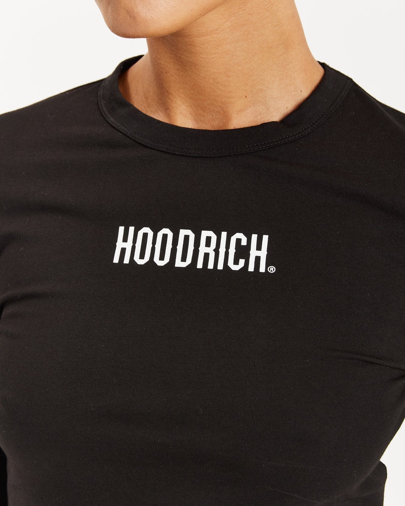 Hoodrich OG Intel L/S T-shirt Dam Svarta | 38946-ADHX