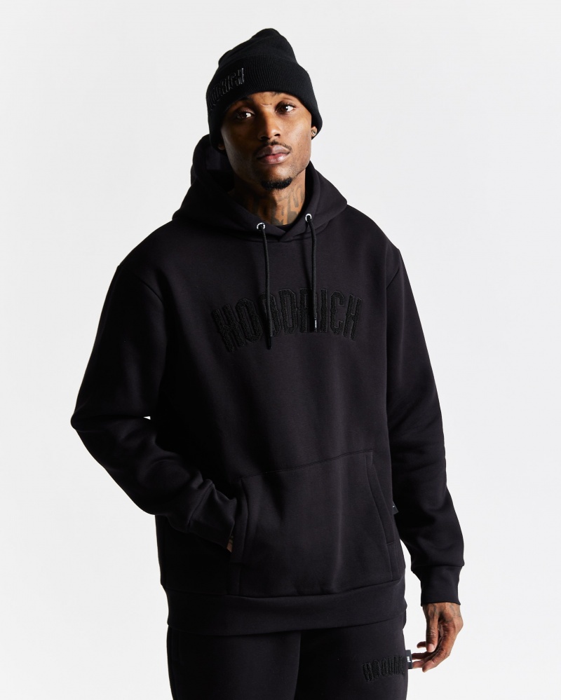 Hoodrich OG Kraze Hoodie Herr Svarta | 29635-DNBV