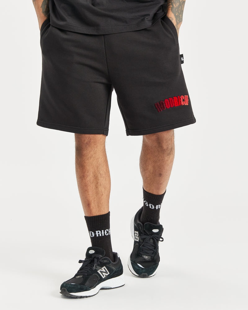 Hoodrich OG Kraze Shorts Herr Svarta | 85360-WPZF