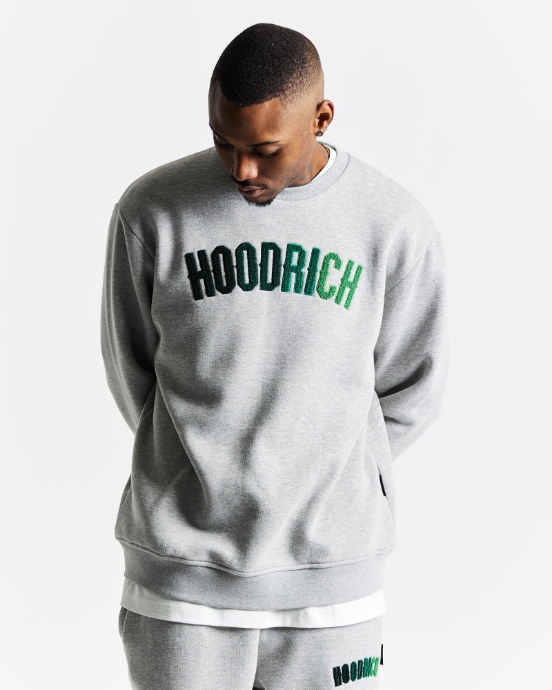 Hoodrich OG Kraze Sweatshirt Herr Grå | 85017-GRYZ