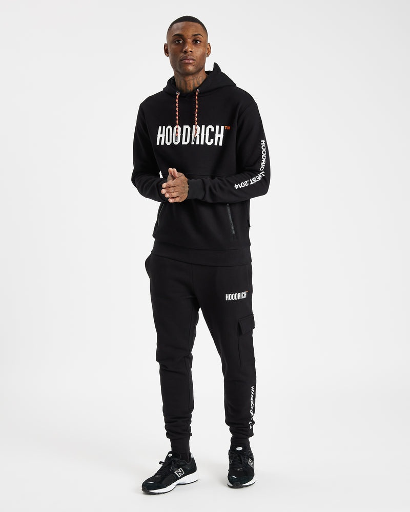 Hoodrich OG Limit Cargo Joggingbyxor Herr Svarta | 63917-BSAY