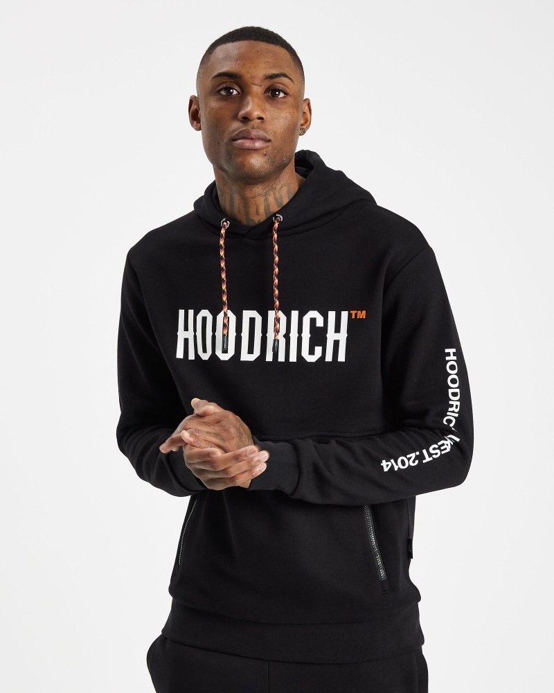 Hoodrich OG Limit Hoodie Herr Svarta | 30469-JYKV