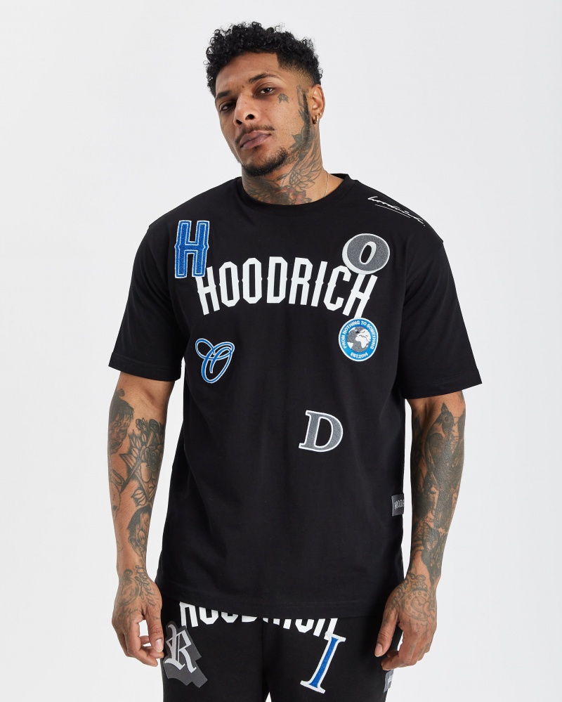 Hoodrich OG Pacific V2 T-shirt Herr Svarta | 49531-SGBW