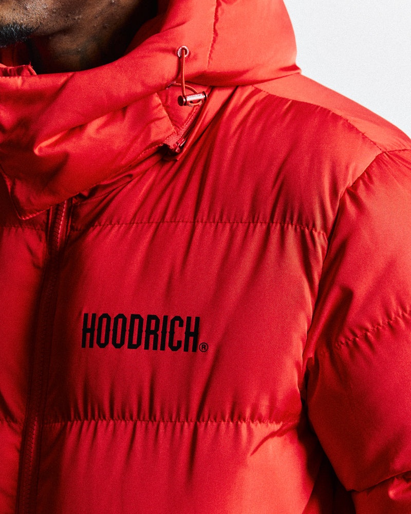 Hoodrich OG Stack Jackor Herr Röda | 08596-QJVT