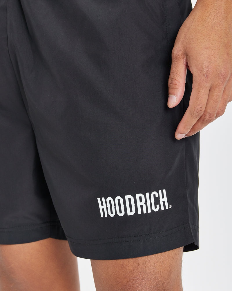 Hoodrich OG State Swim Shorts Herr Svarta | 73861-QNRC