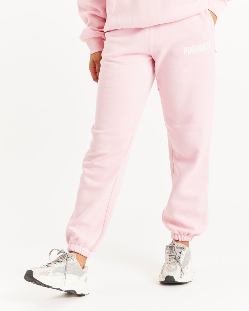 Hoodrich OG Storm Logo Joggingbyxor Dam Rosa | 31927-DBPY