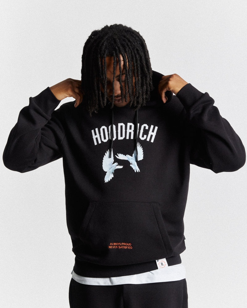 Hoodrich OG Take Flight V2 Hoodie Herr Svarta | 04268-UMEN