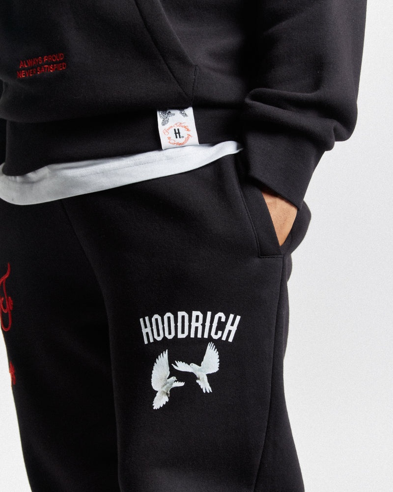 Hoodrich OG Take Flight V2 Joggingbyxor Herr Svarta | 34012-NMIC