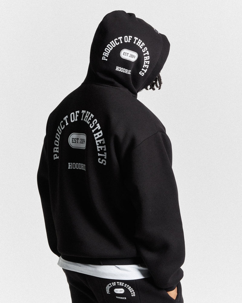 Hoodrich Phoenix Oversized Hoodie Herr Svarta | 84290-MFWN