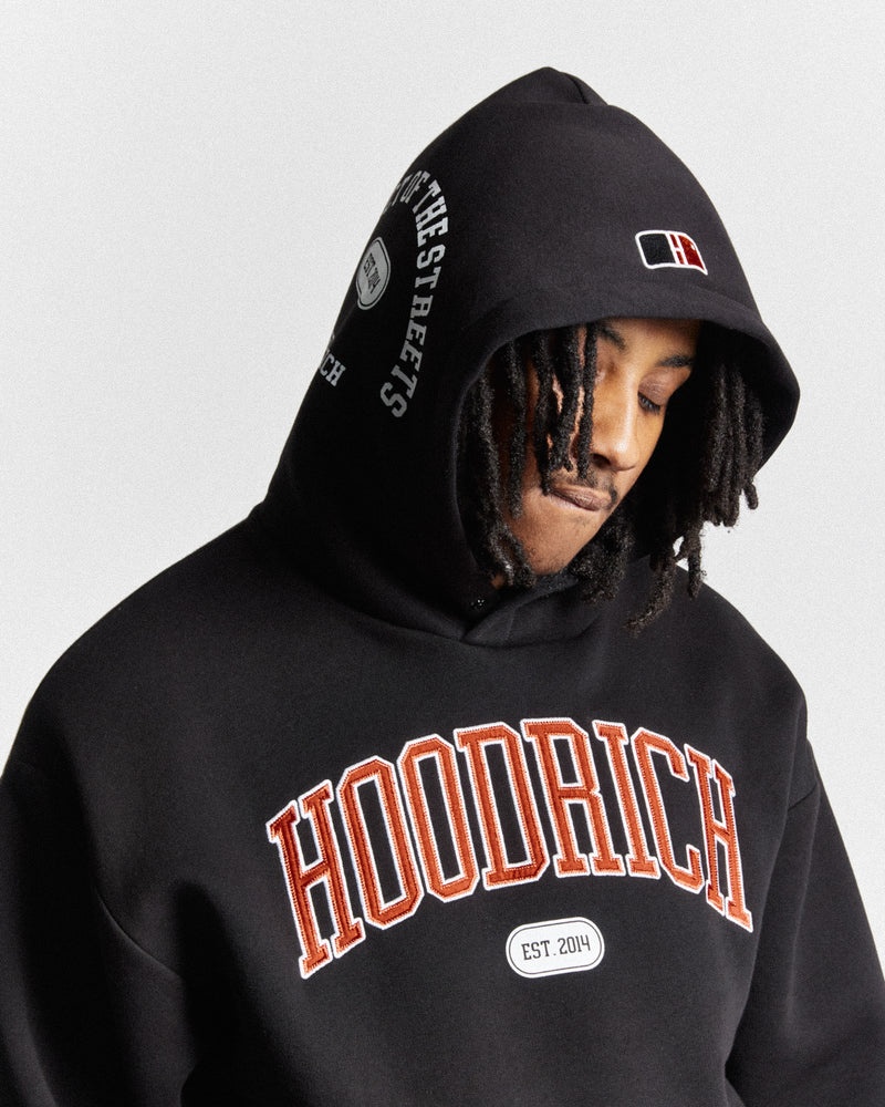 Hoodrich Phoenix Oversized Hoodie Herr Svarta | 84290-MFWN