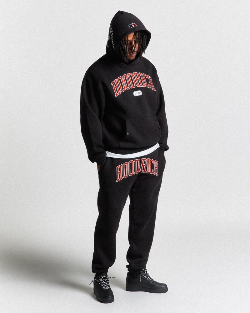 Hoodrich Phoenix Oversized Hoodie Herr Svarta | 84290-MFWN