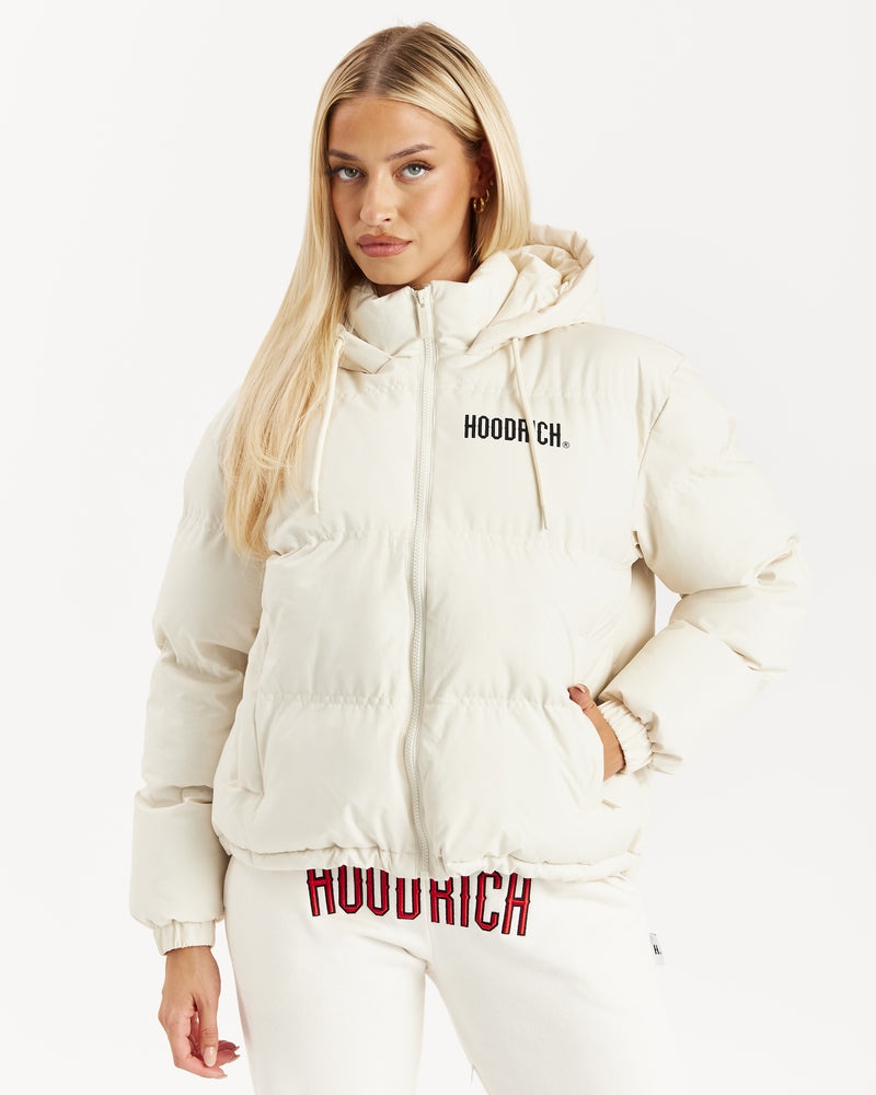 Hoodrich Sienna Jackor Dam Grädde | 75139-BZIL