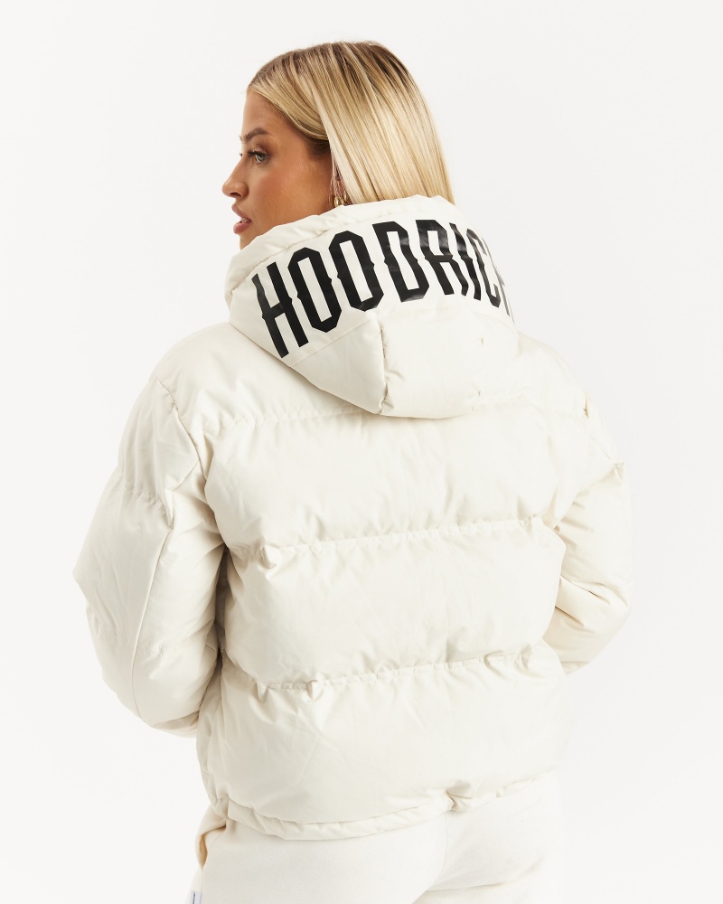 Hoodrich Sienna Jackor Dam Grädde | 75139-BZIL