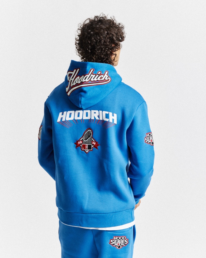 Hoodrich Stadium Hoodie Herr Blå | 75629-STZN