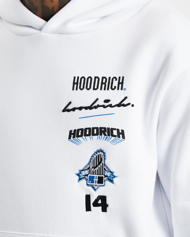 Hoodrich Stadium Hoodie Herr Vita | 62509-AKEJ