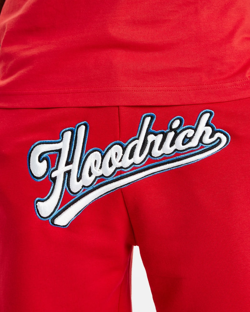 Hoodrich Stadium Shorts Herr Röda | 75309-EMIZ