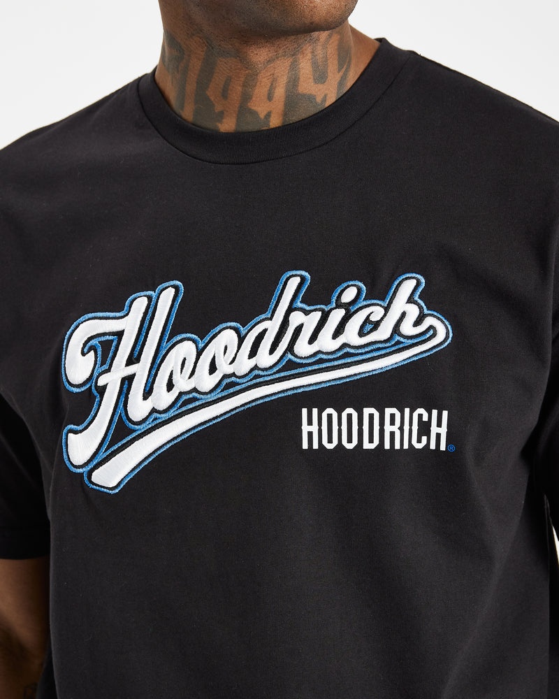 Hoodrich Stadium T-shirt Herr Svarta | 96780-QTID