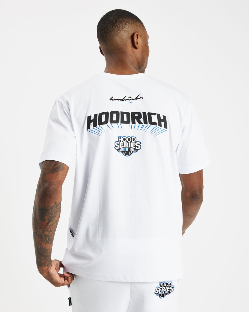 Hoodrich Stadium T-shirt Herr Vita | 87051-QDNA