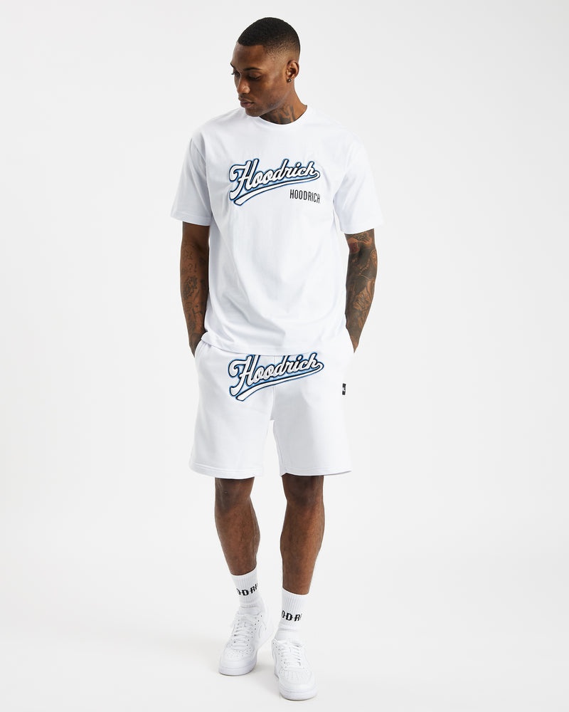 Hoodrich Stadium T-shirt Herr Vita | 87051-QDNA