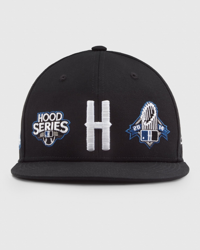 Hoodrich Stadium V2 Fitted Hatt Herr Svarta | 59684-YIHS