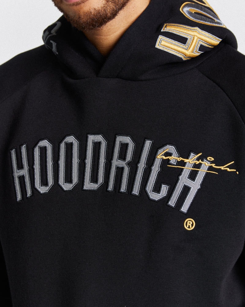 Hoodrich Stature Hoodie Herr Svarta | 84239-IWRQ