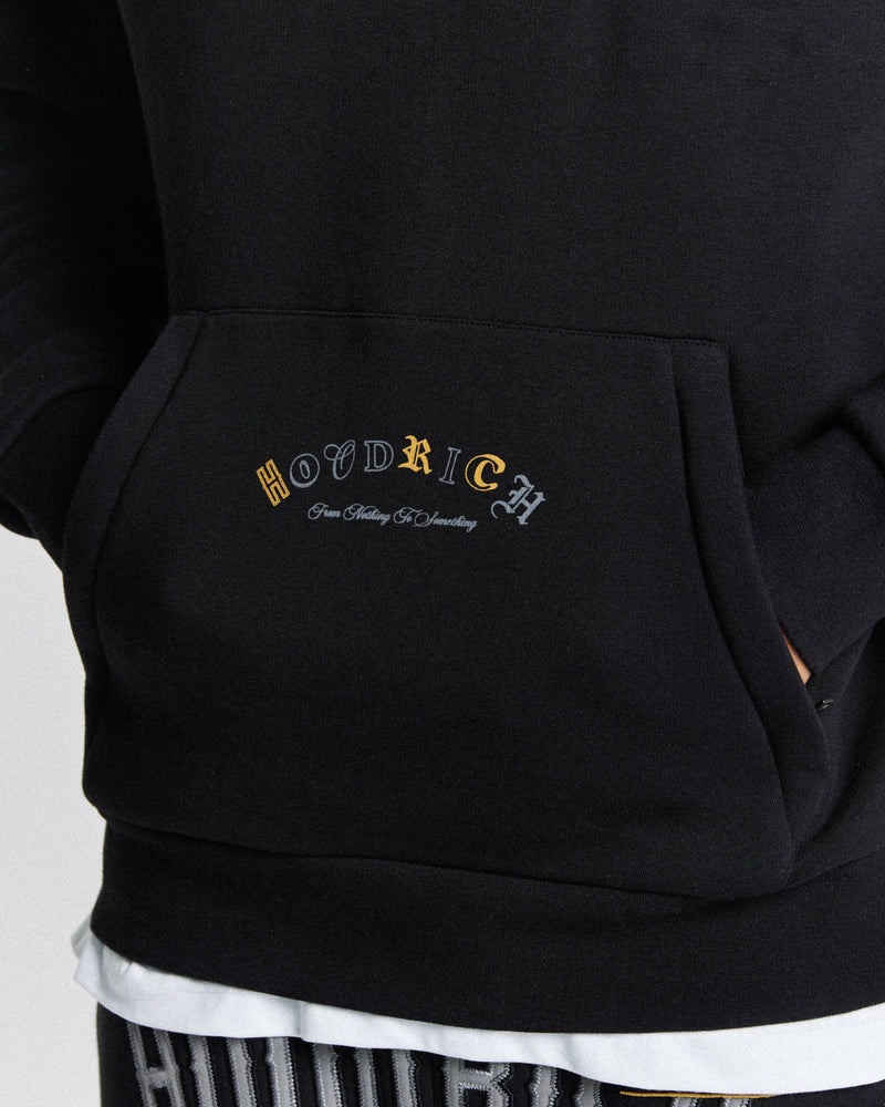 Hoodrich Stature Hoodie Herr Svarta | 84239-IWRQ